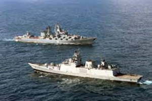 भारतीय नौसेना और रूसी नौसेना ने अरब सागर में PASSEX अभ्यास आयोजित किया