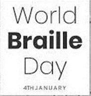 विश्व ब्रेल दिवस: 04 जनवरी