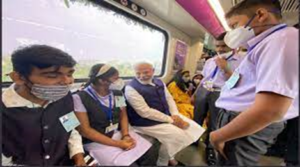 प्रधान मंत्री ने 11,400 करोड़ रुपये की पुणे मेट्रो रेल परियोजना का उद्घाटन किया