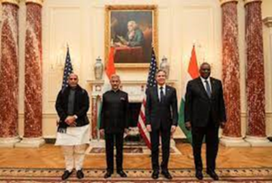 चौथी भारत-अमेरिका 2+2 मंत्रिस्तरीय वार्ता वाशिंगटन में आयोजित