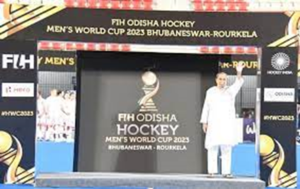 ओडिशा के मुख्यमंत्री ने 2023 पुरुष हॉकी विश्व कप के लोगो का अनावरण किया