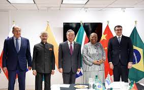 विदेश मंत्री डॉ. एस जयशंकर ने विदेश मंत्रियों की जी-4 बैठक की मेजबानी की