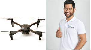 धोनी ने मेड-इन-इंडिया 'ड्रोनी' ड्रोन लॉन्च किया