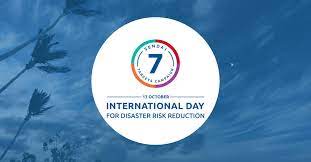 आपदा जोखिम न्यूनीकरण 2022 के लिए अंतर्राष्ट्रीय दिवस 13 अक्टूबर को मनाया गया
