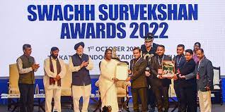 President of India Presents Swachh Survekshan Awards 2022