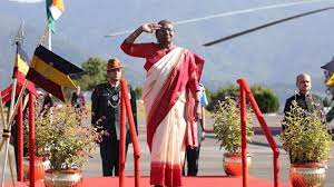 राष्ट्रपति द्रौपदी मुर्मू ने सिक्किम में सरकारी परियोजनाओं का शुभारंभ किया